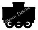 Train Caboose (1) vinyl decal