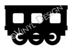 Train Car vinyl decal