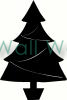 Christmas Tree (1) vinyl decal