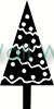 Christmas Tree vinyl decal