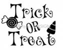 Trick-or-Treat (1) vinyl decal