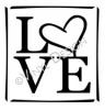 Love (1) vinyl decal