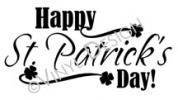 Happy St. Patricks Day vinyl decal