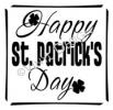 Happy St. Patricks Day (1) vinyl decal