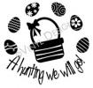 A Hunting We Will Go vinyl decal
