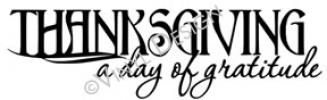 A Day of Gratitude vinyl decal