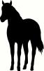 Horse vinyl decal