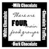 Chocolate vinyl decal