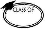 Class Of....(1) vinyl decal