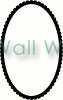 Oval Frame (4) vinyl decal