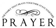 Prayer vinyl decal