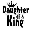 Daughter of a King (1) vinyl decal
