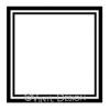 Double Square Border vinyl decal