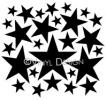 Set of Stars vinyl decal