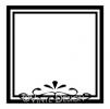 Decorative Square Border vinyl decal