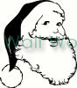 Santa Claus vinyl decal