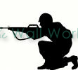 Soldier (2) vinyl decal