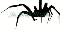 Spider vinyl decal