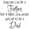 Anyone Can Be a Father vinyl decal