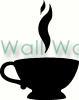 Tea Cup vinyl decal