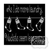 As I Do More Laundry (1) vinyl decal