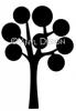Modern Tree (2) vinyl decal