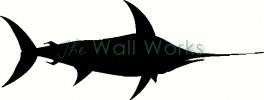 Swordfish vinyl decal