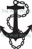 Anchor and Chain vinyl decal
