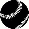 Baseball (1) vinyl decal