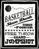 Basketball Subway Tile vinyl decal
