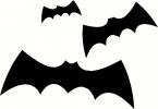 Bats vinyl decal