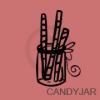 Candy Jar vinyl decal