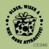 Older, Wiser, More Attractive vinyl decal