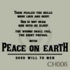 Peace on Earth (1) vinyl decal