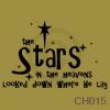 The Stars in Heaven vinyl decal