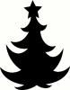 Christmas Tree (3) vinyl decal