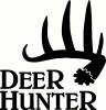 Deer Hunter Antler vinyl decal