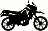 Dirt Bike (1) vinyl decal