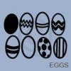 Easter Egg Collection vinyl decal