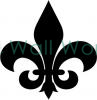 Fleur de lis vinyl decal