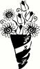 Flower Bouquet vinyl decal