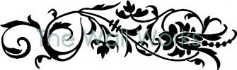 Flower Embellishment 1 vinyl decal