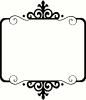 Frame I vinyl decal