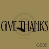 Give Thanks Wheat vinyl decal
