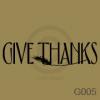 Give Thanks Wheat vinyl decal