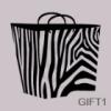 Decorative Gift Bag vinyl decal