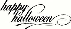 Happy Halloween (7) vinyl decal