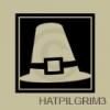 Pilgrim Hat (2) vinyl decal
