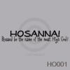 Hosanna (1) vinyl decal
