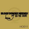 Blood Donors Needed vinyl decal